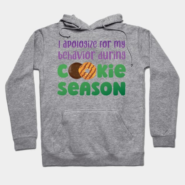 Cookie Season Apology Hoodie by Yue